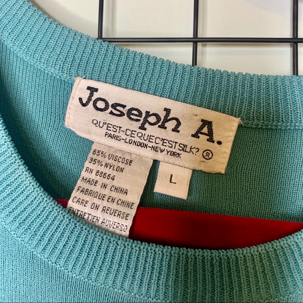 Vintage Teal Shell Tank - Picture 3 of 5